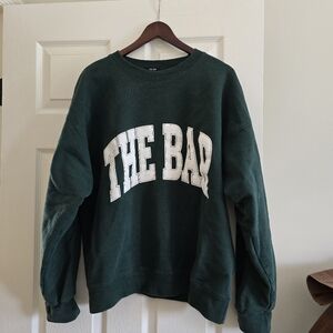 The Bar Varsity Crewneck Sweatshirt